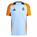 Günstige Fußballtrikots Real Madrid Pre-Match 2024-25 Blaue Kurzarm
